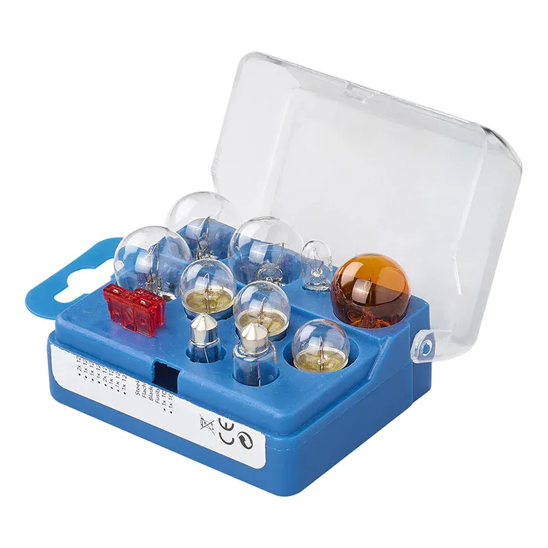 Reservepære kit for tilhenger og campingvogn 12-stykker